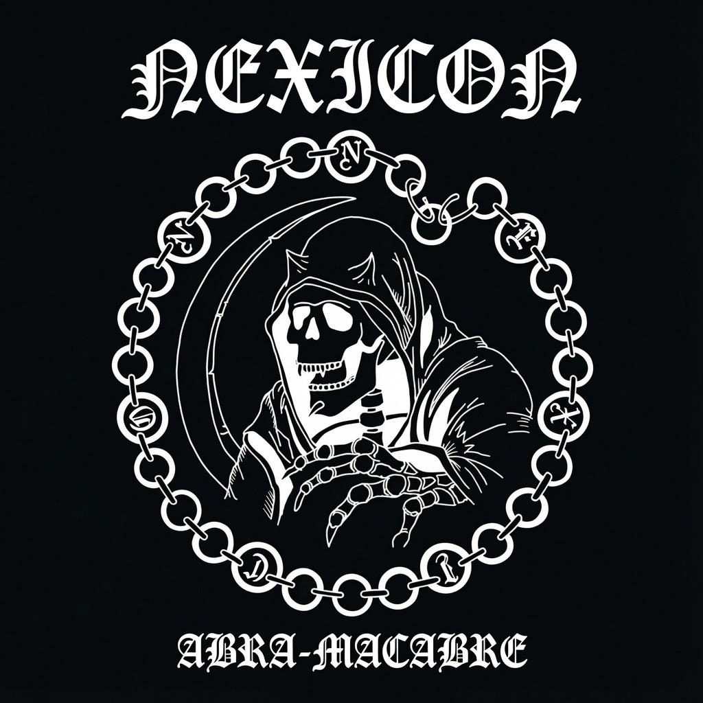 Nexicon cover art — reaper sigil